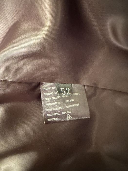 Дорогая норковая шуба