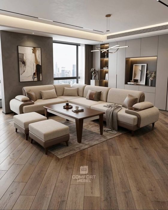 Компактный модульный диван