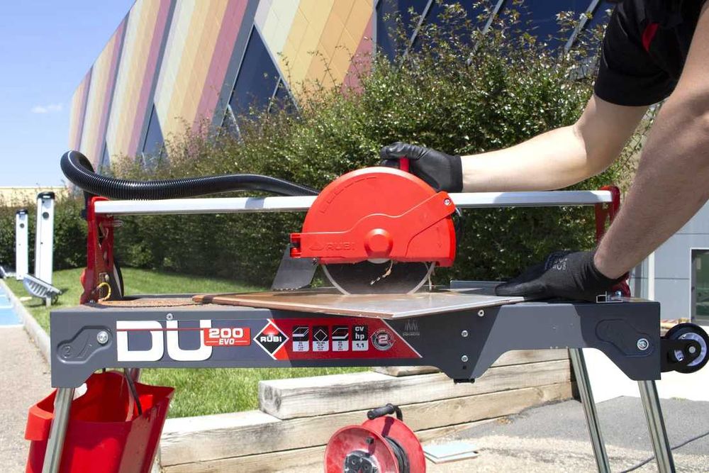 Masina de taiat gresie, faianta si placi DU-200 EVO 850, 230V-50Hz., 820W, 85cm + CEV Superpro - RUBI-54975