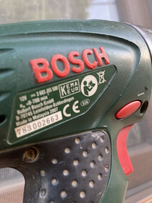 Шруповёрт BOSCH PSR 12