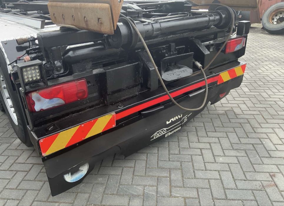 MAN TGS 26.360 6x4 3- странен самосвал с кран PALFINGER