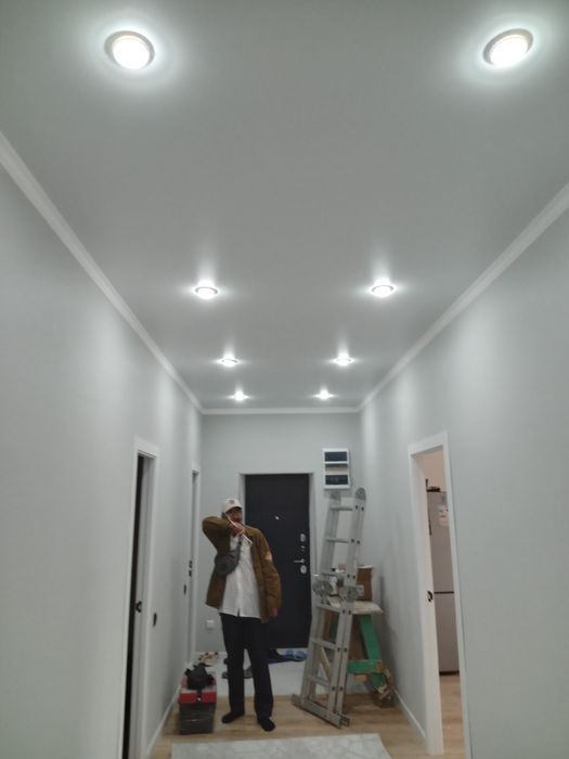 Натяжные потолки со скидкой