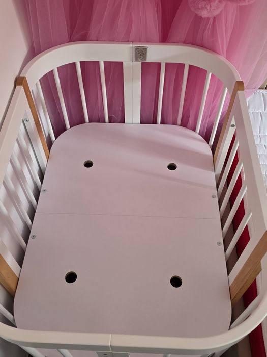 Patut happy mom 3 in 1 , din lemn masiv nefolosit