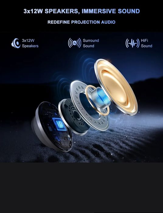 Проектор Flixtone D9 ultra 2026 года