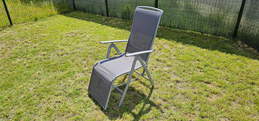 Șezlong pliabil pentru grădină, terasă, balcon