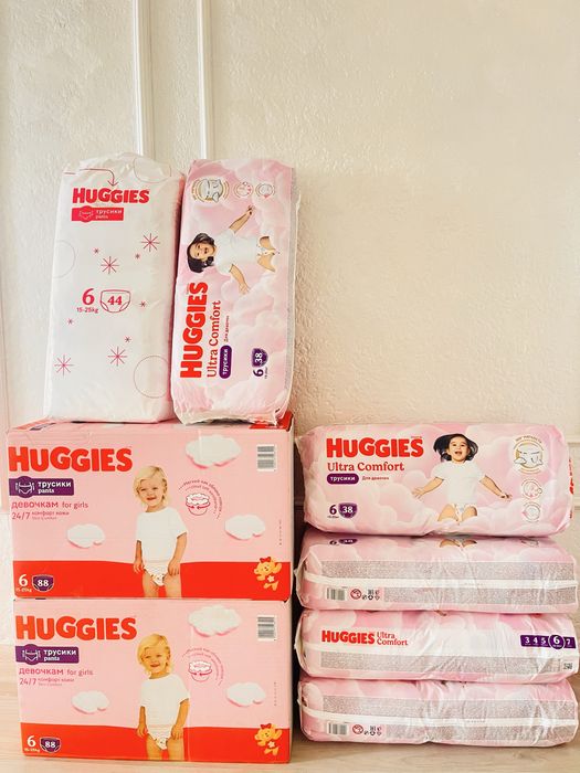 HUGGIES трусики памперстері