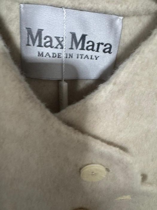 Palton Max Mara Casmir cu Blana de Vulpe