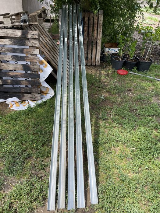 Diferite profile metalice zincate etc.. pret la jumate fata de magazine