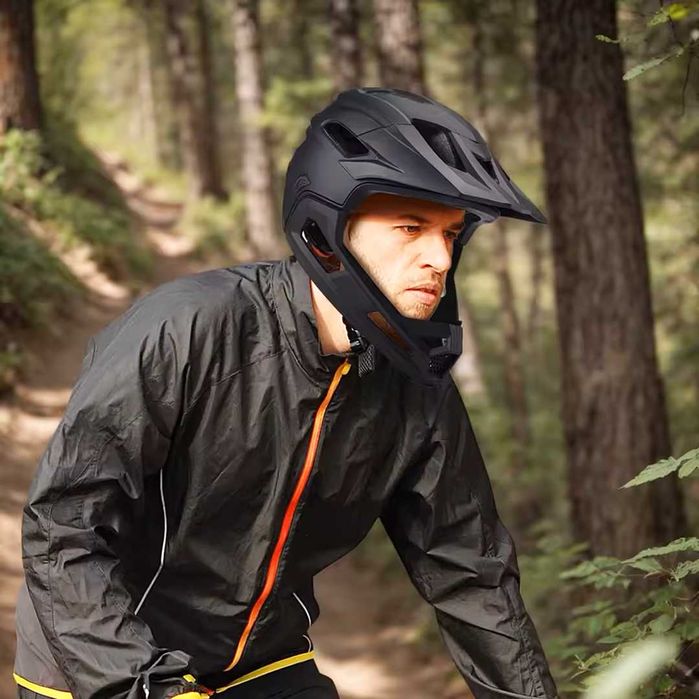 Кросова каска MARTAR, Full Face, ЕN Сертифицирана, Модулна, Тегло: 570g, Размер: M/L