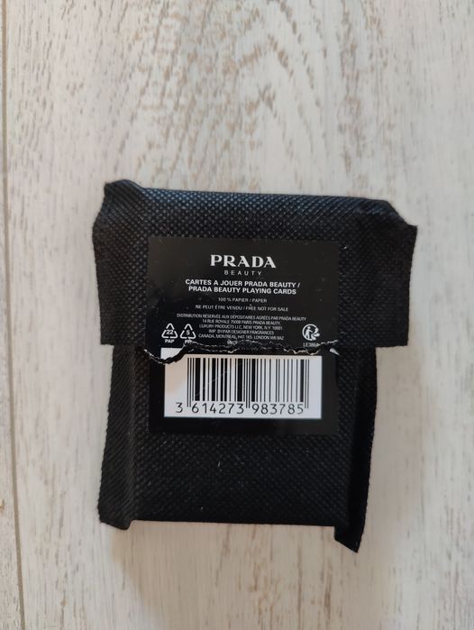 Cărți de joc Prada Beauty – design exclusiv, complet,stare foarte bună