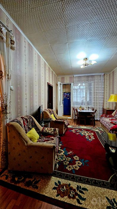 Аренда комнаты в 2-комн. квартире, мебель+техника, метро, Юнусабад-15