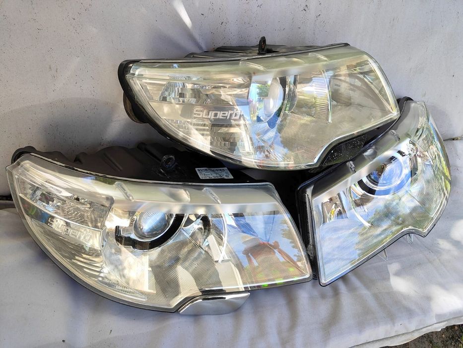 Far, Faruri bi-xenon Skoda Superb 2