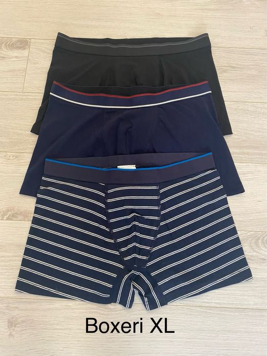Seturi 3 boxeri C&A, L/XL, noi, diverse modele