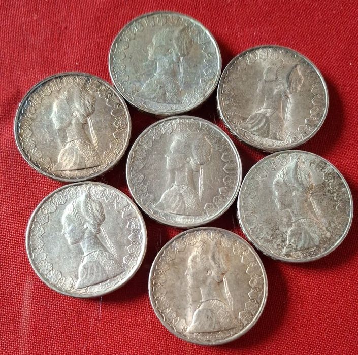 Vand lot monede argint