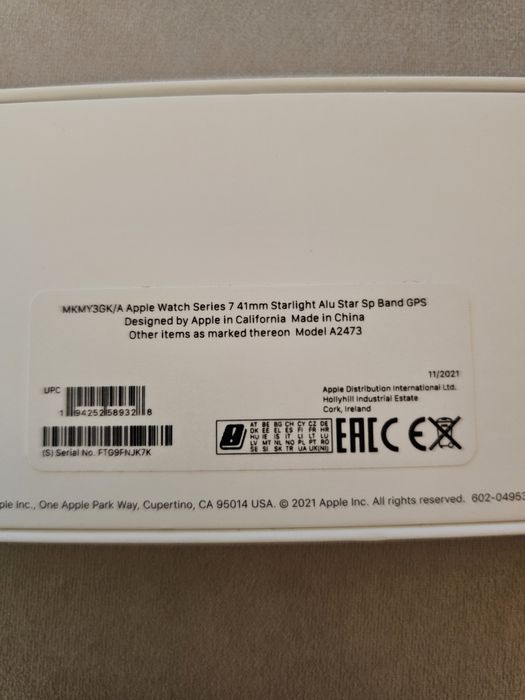 Apple watch series 7