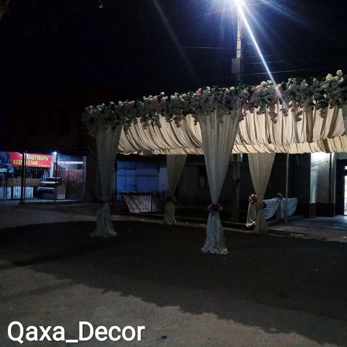 Оформления Карабл калсо арка ва бошка турдаги оформления хизмати