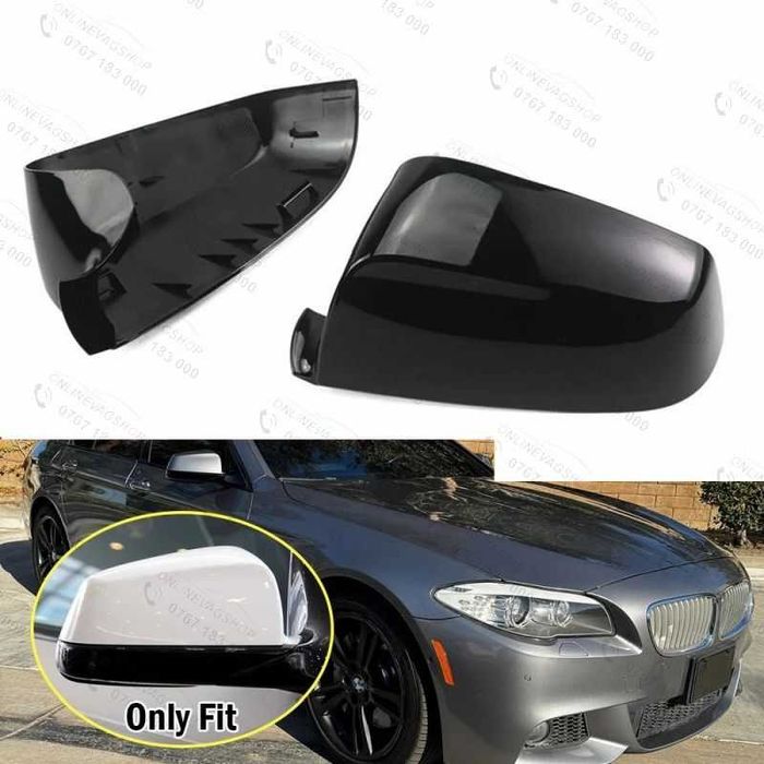 Capace oglinda negru lucios BMW F10 F11,F01, F06