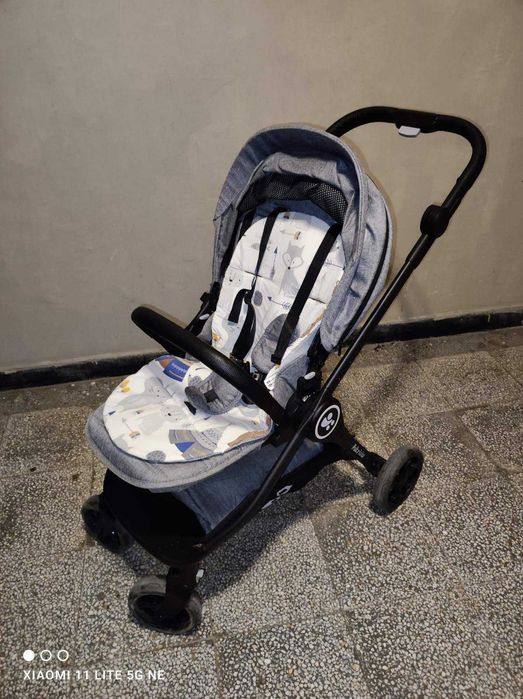 Бебешка комбинирана количка Лорели 
Патриция светлосива