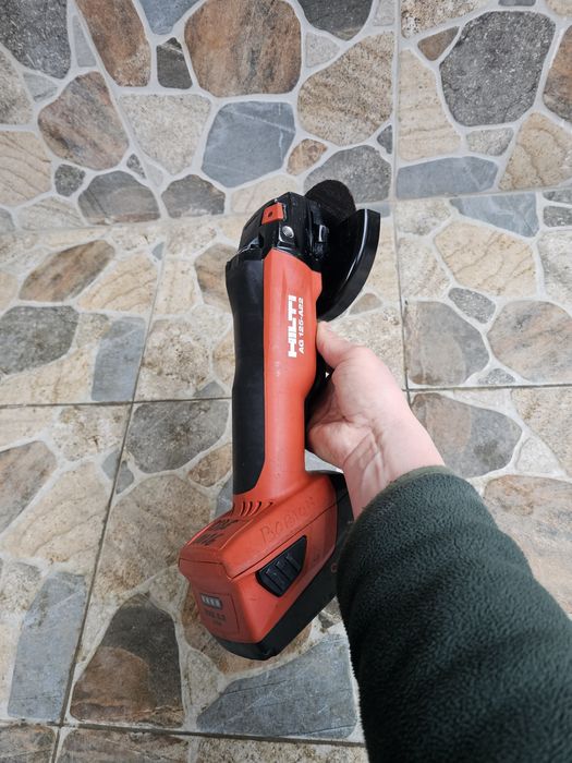 Flex Hilti AG 125-A22 cu acumulator