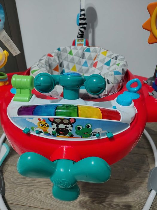 Centru de activitati Airplaine Jumper, Baby Einstein