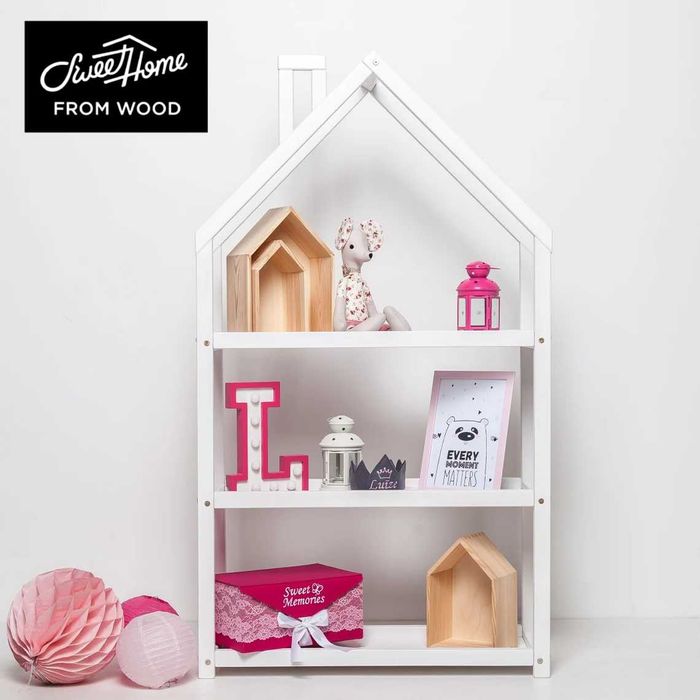 Етажерка Къщичка Монтесори