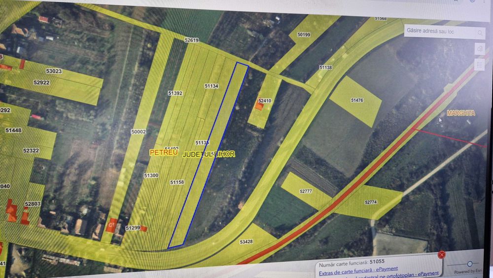 Teren de vanzare Petreu-Marghita,7125 mp