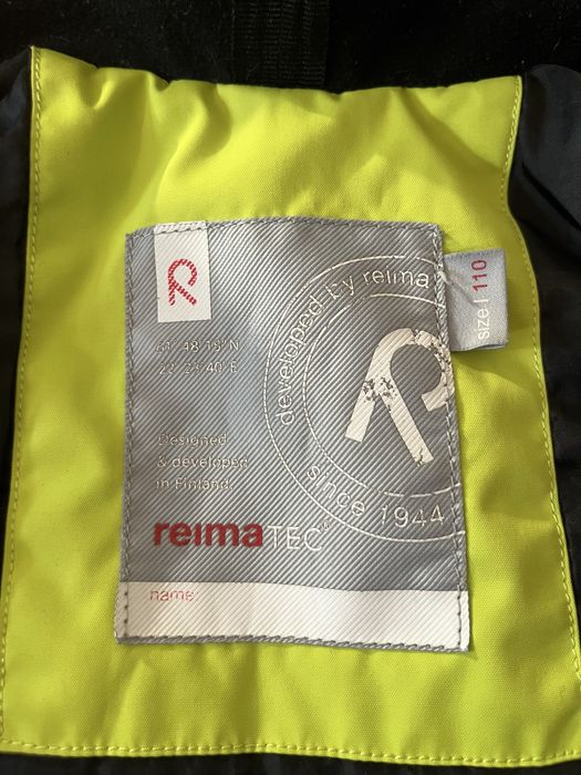 Reima tec. куртка 110 зима
