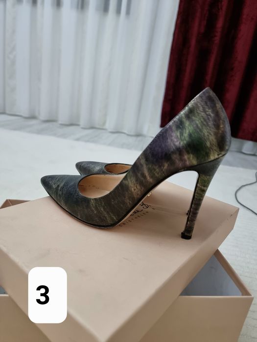 Pantofi Musette, marime 36 verde