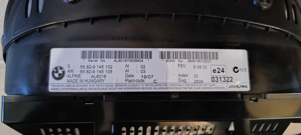 Дисплей (голям) за БМВ Е90 Е91 Е92