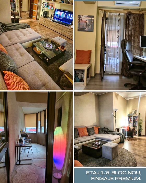 Metrou BRANCOVEANU,  2 camere, decomandat, SPATIOS, mobilat, bloc nou