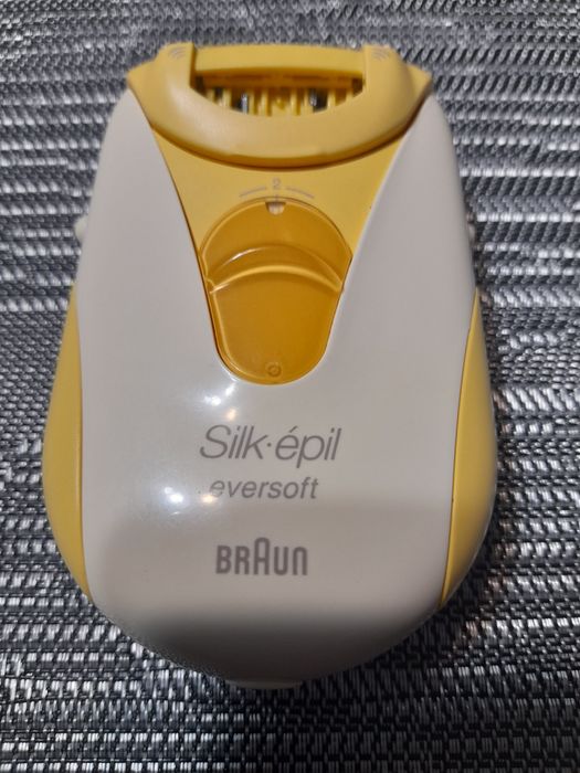 Епилатор BRAUN silkepil и електрическа пила за пети