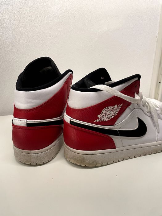 Jordan 1 Mid - White Chicago - size 46 - stare f buna