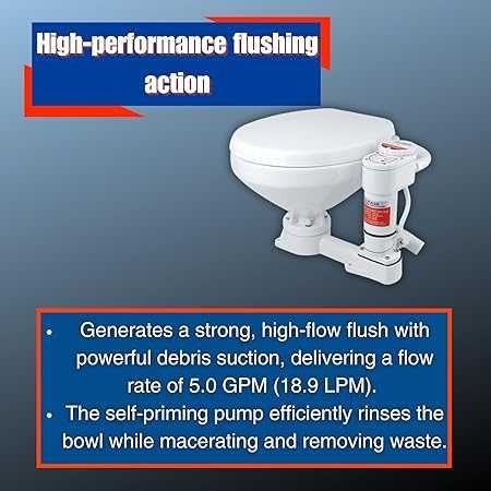 Kit conversie manuală-electrică Seaflo pt. toaletă marină (SFMTP1-02)