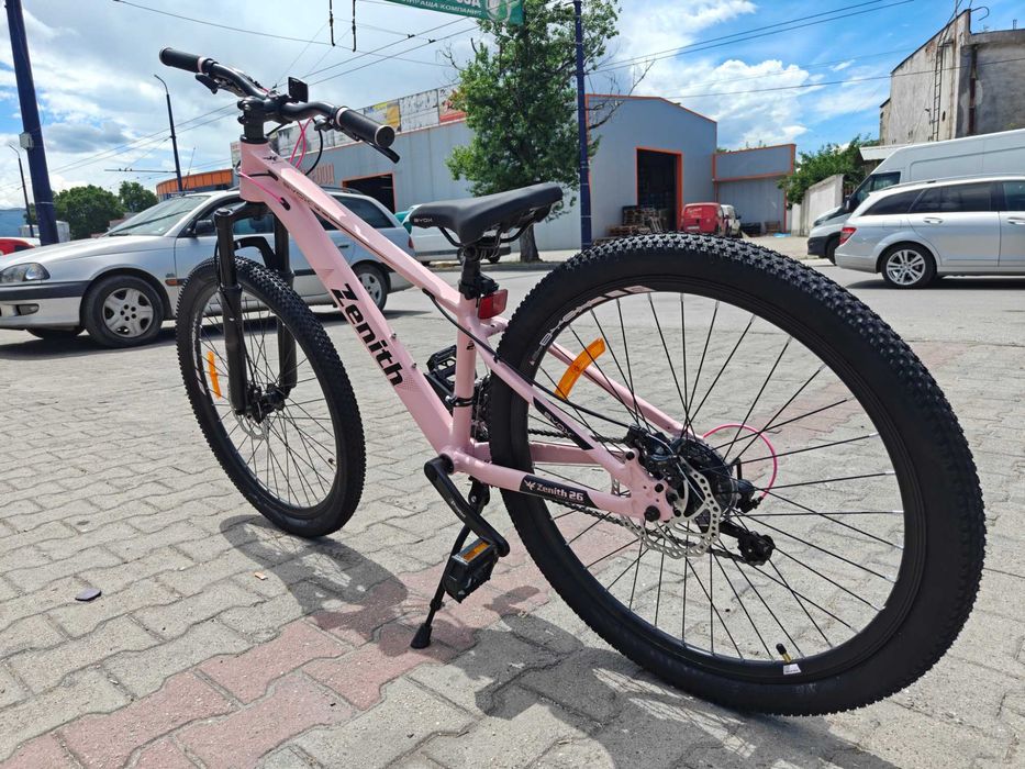 X Алуминиев велосипед 26" ZENITH розов