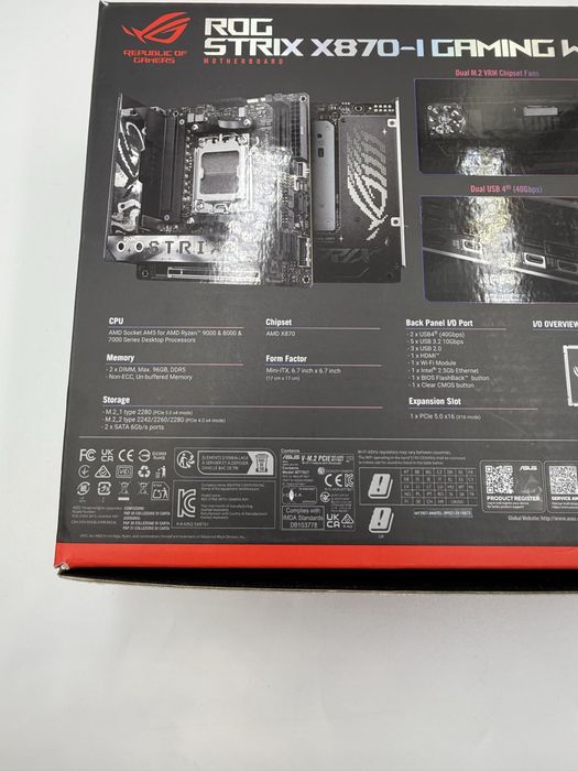 Rog Strix x870-I Gaming Wifi