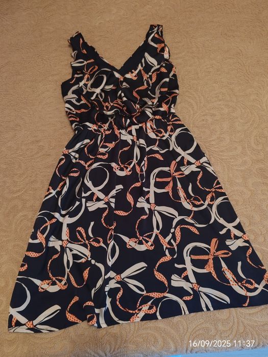 Дамска многоцветна рокля