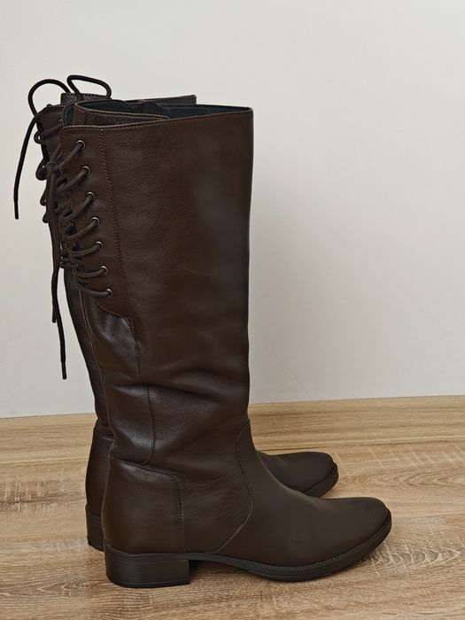 Ботуши Geox естествена кожа