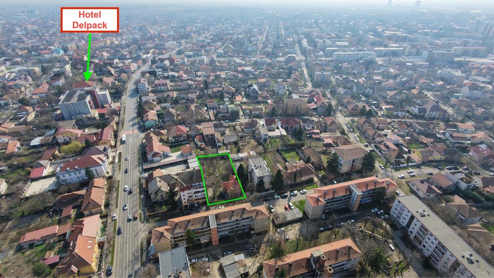 Ocazie! Teren Comercial central 1160mp bulevardul Brancoveanu