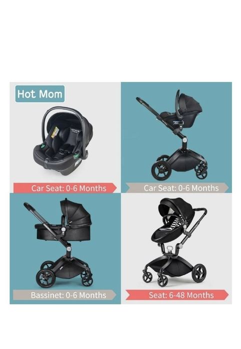 Коляска Hot Mom 3 в 1