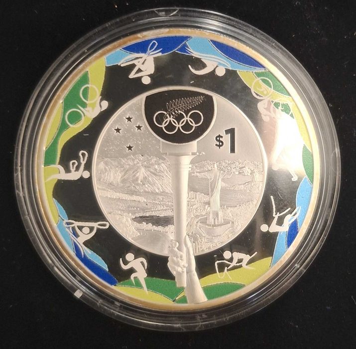 Новозенландска сребърна монета