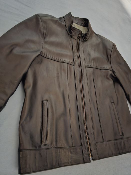 Мъжко яке от естествена кожа  размер XL