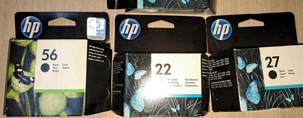 Cartus toner original imprimanta HP 21, HP 27