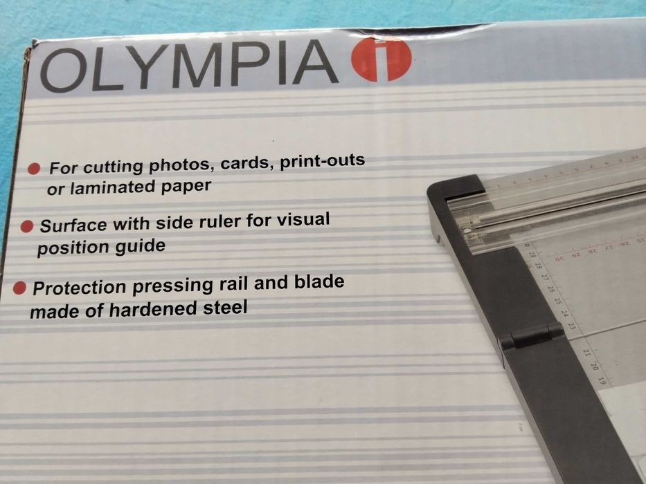 оригинална немска гилотина за рязане фотографии и визитки