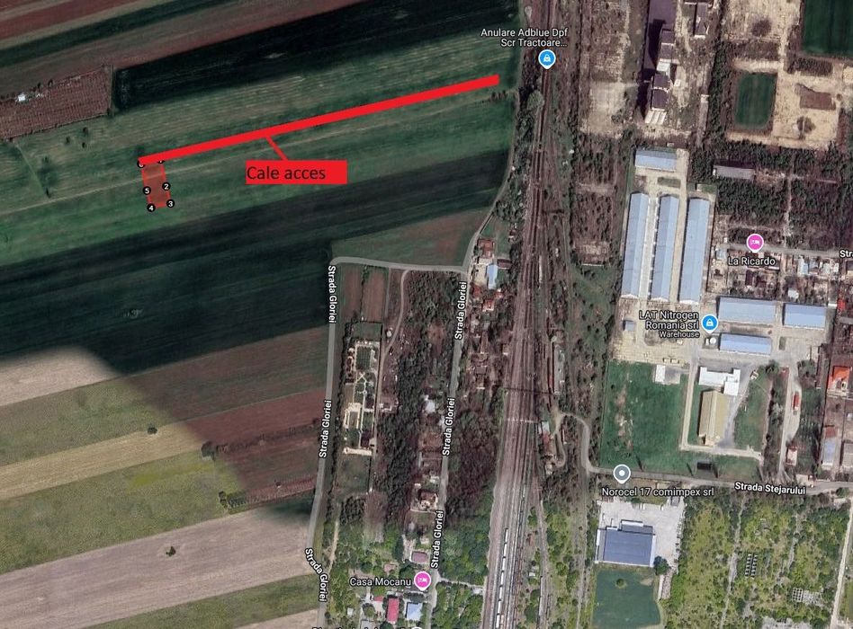 Teren intravilan în Giurgiu