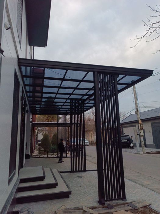 Навес ойнали хай тек