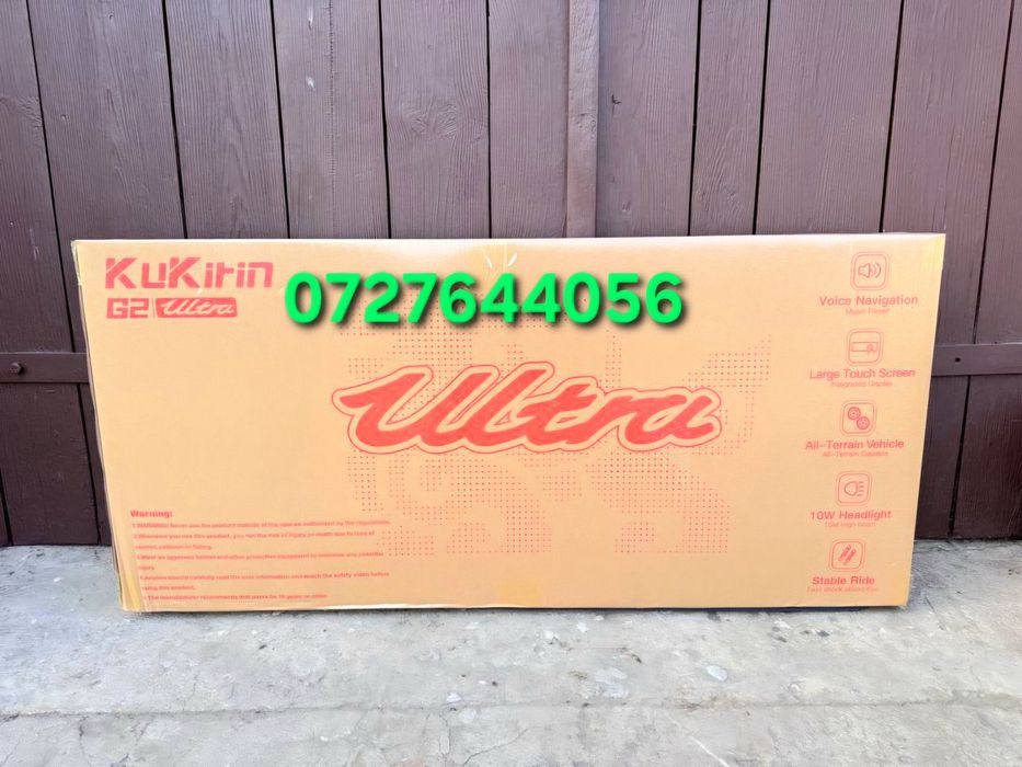 Kukirin G2 ULTRA Trotineta electrica 2 motoare 1600 w noua sigilata