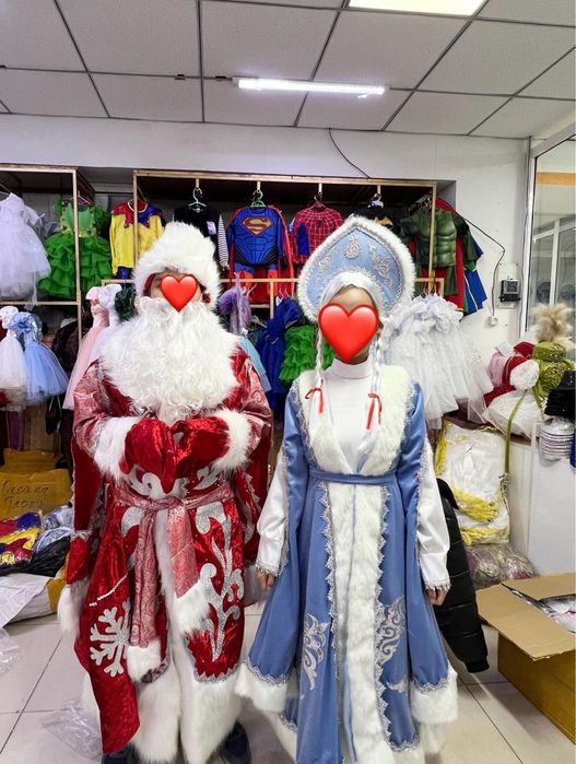 Аяз ата Ак шақар Дед мороз Снигрушка