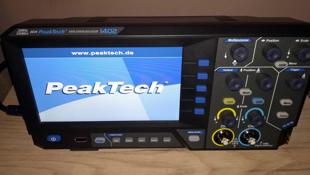 Osciloscop digital PeakTech P1402