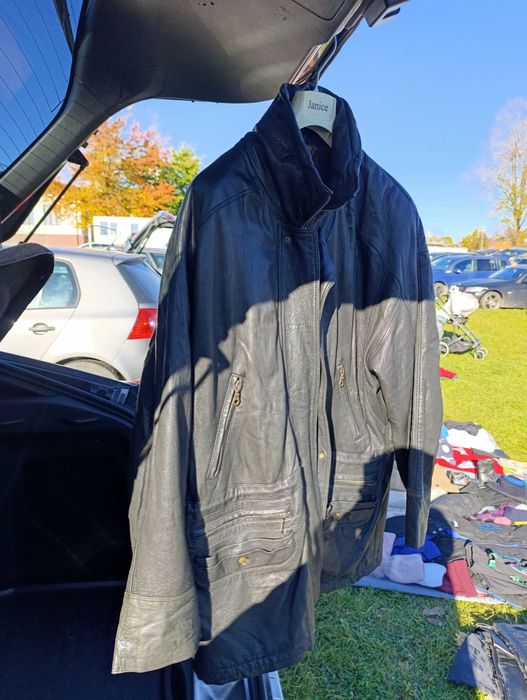 Haină de piele Pierre cardin 3/4