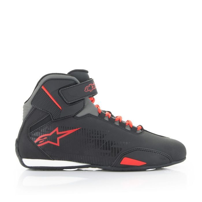 Ghete Alpinestars Sektor negru/rosu